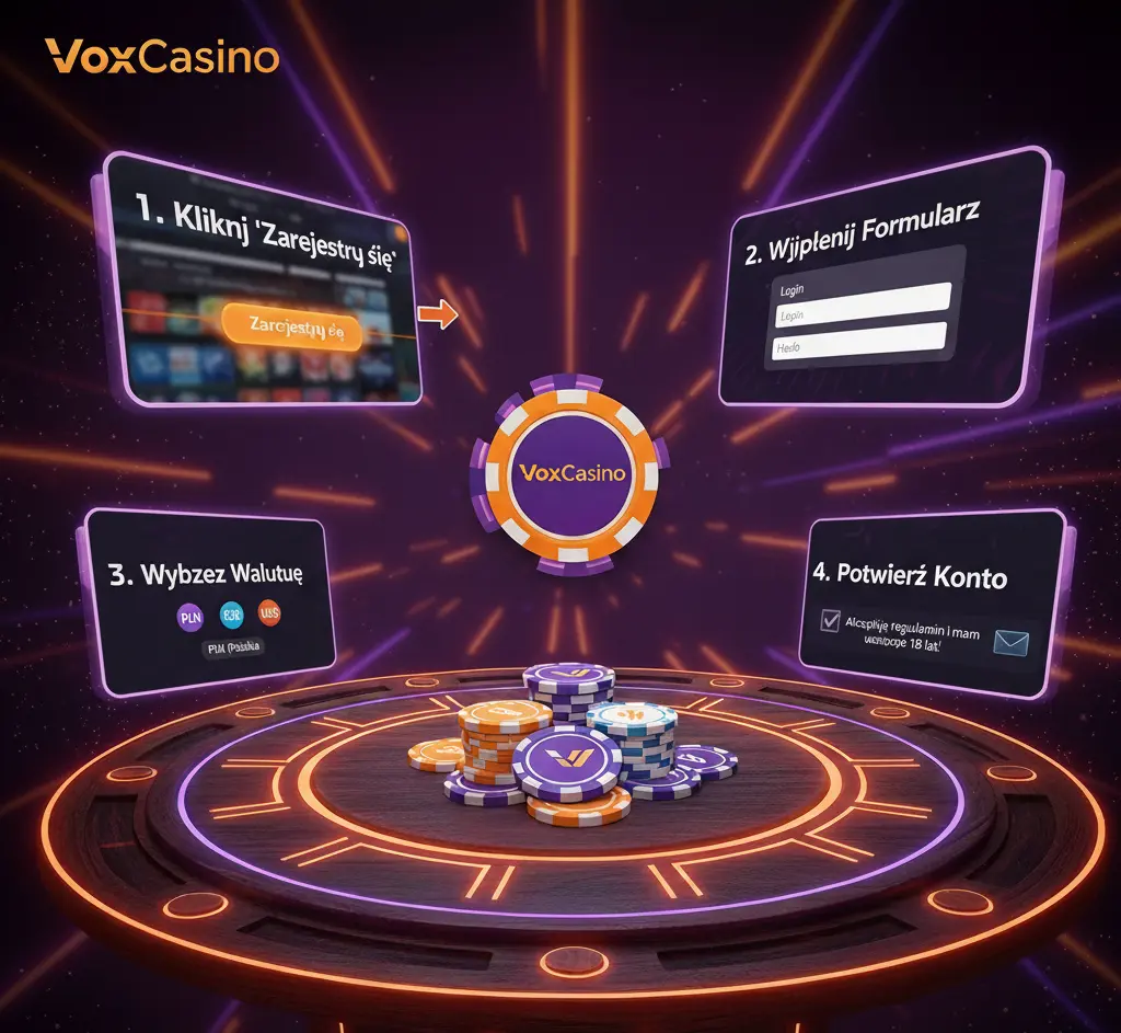 VOX Casino rejestracja